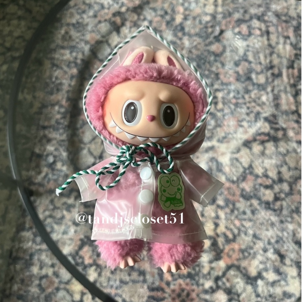 Labubu clothes froggy raincoat